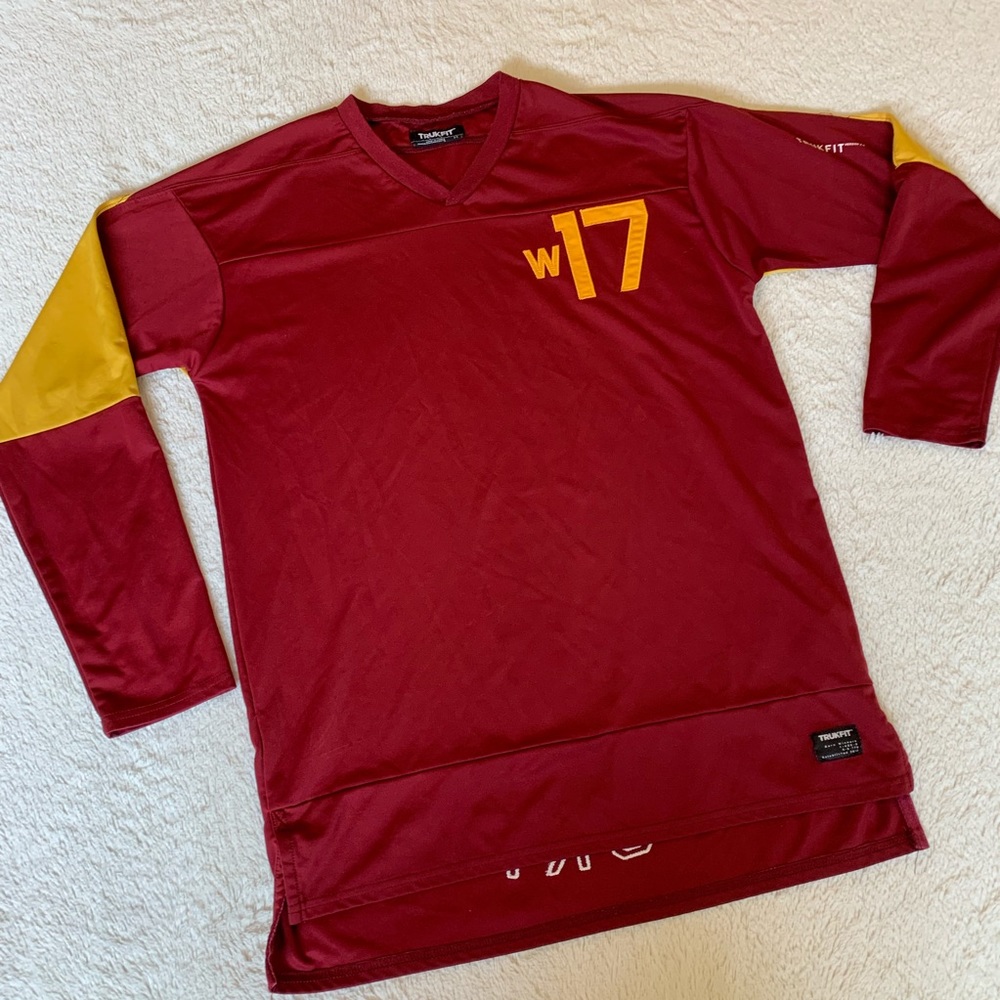 Burgundy Trukfit Jersey Size Medium